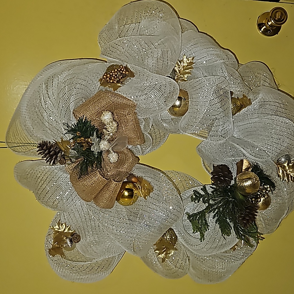 RUSTIC Holiday Wreath